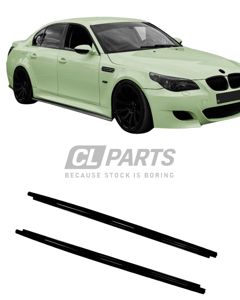 BMW E60 E61 M-sport Helman levikkeet/lisäosat kiiltävän musta