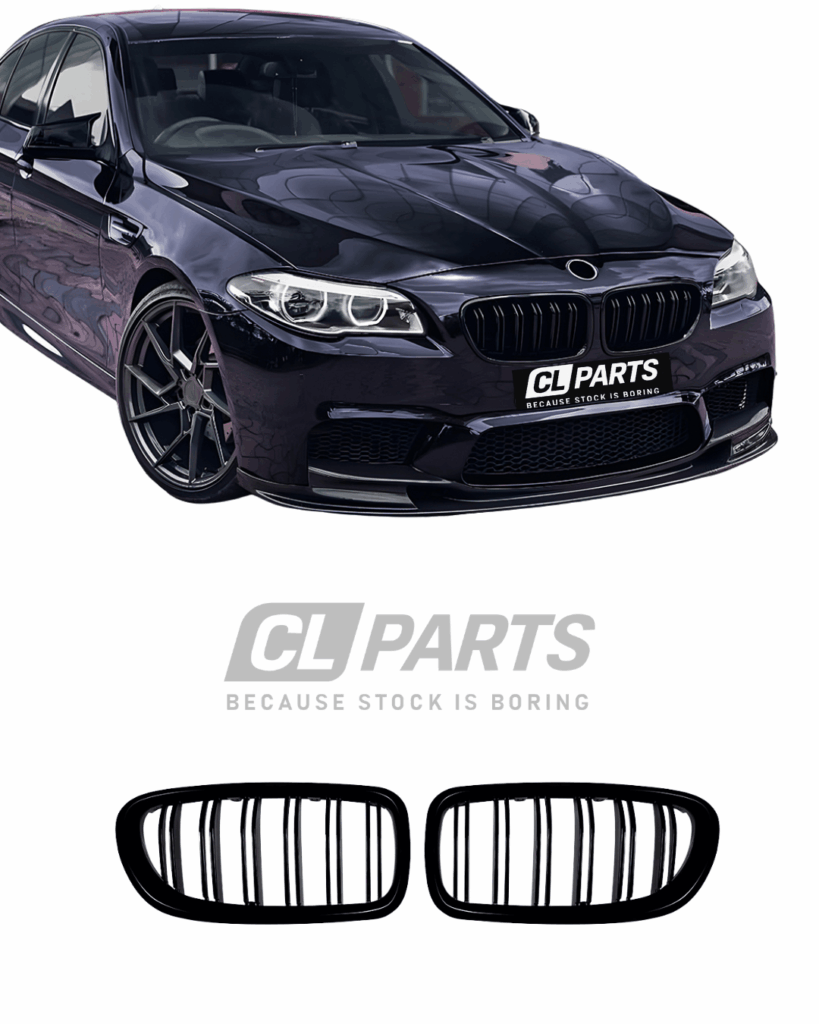 BMW F10 F11 10-17 M5 Look munuaiset kiiltävän musta