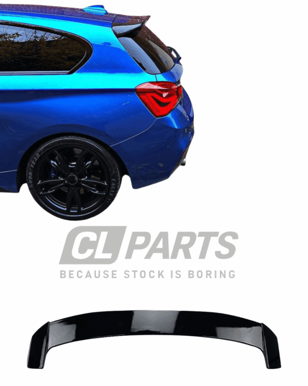 BMW F20 F21 11-19 M-Peformance look takaspoileri kiiltävän musta