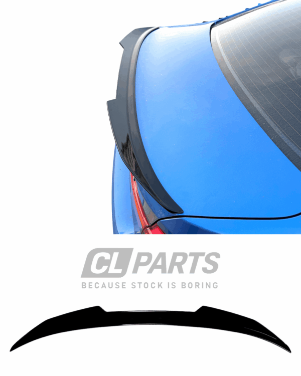 BMW F30 11-19 M4 Look takaspoileri kiiltävän musta