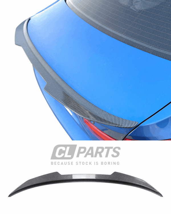 BMW F30 Sedan 11-19 PSM Style Takaspoileri Carbon Look