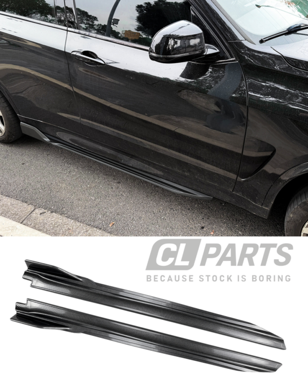BMW X5 F15 13-18 M-sport helmojen levikkeet/lisäosat Carbon look
