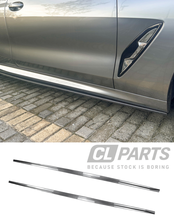 BMW G16 M-Performance sivuhelman levikkeet carbon look