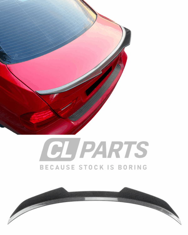 BMW E90 05-12 PSM style takaspoileri Carbon look