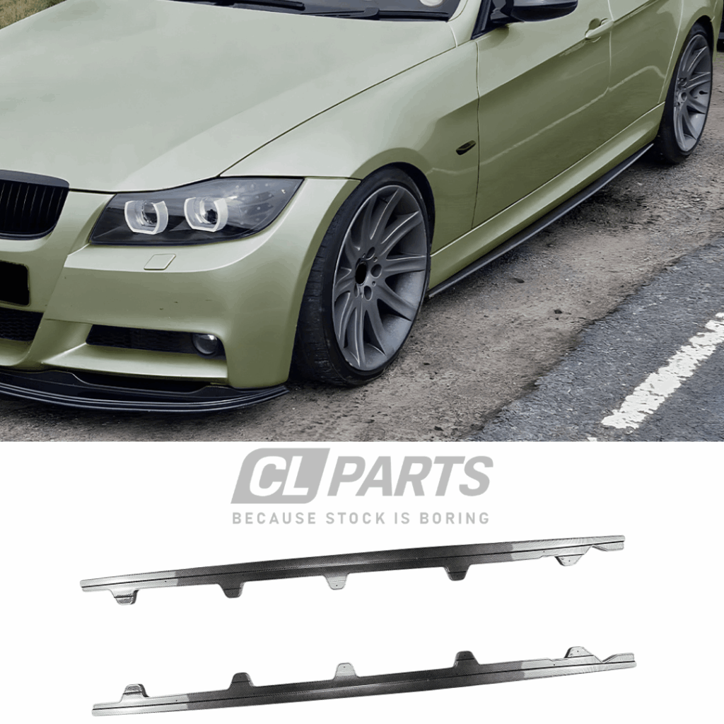 Bmw E90 E91 M-perfomance look helmojen levikkeet Carbon look
