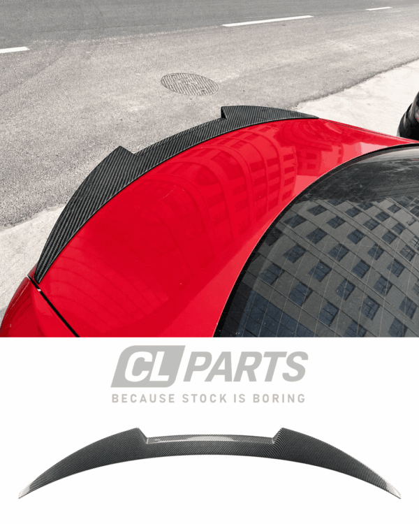 BMW F22 F87 M4-look takaspoileri carbon look