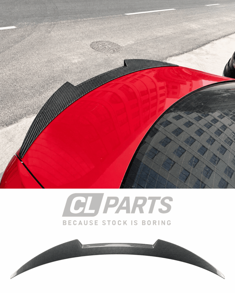 BMW F22 F87 M4-look takaspoileri carbon look