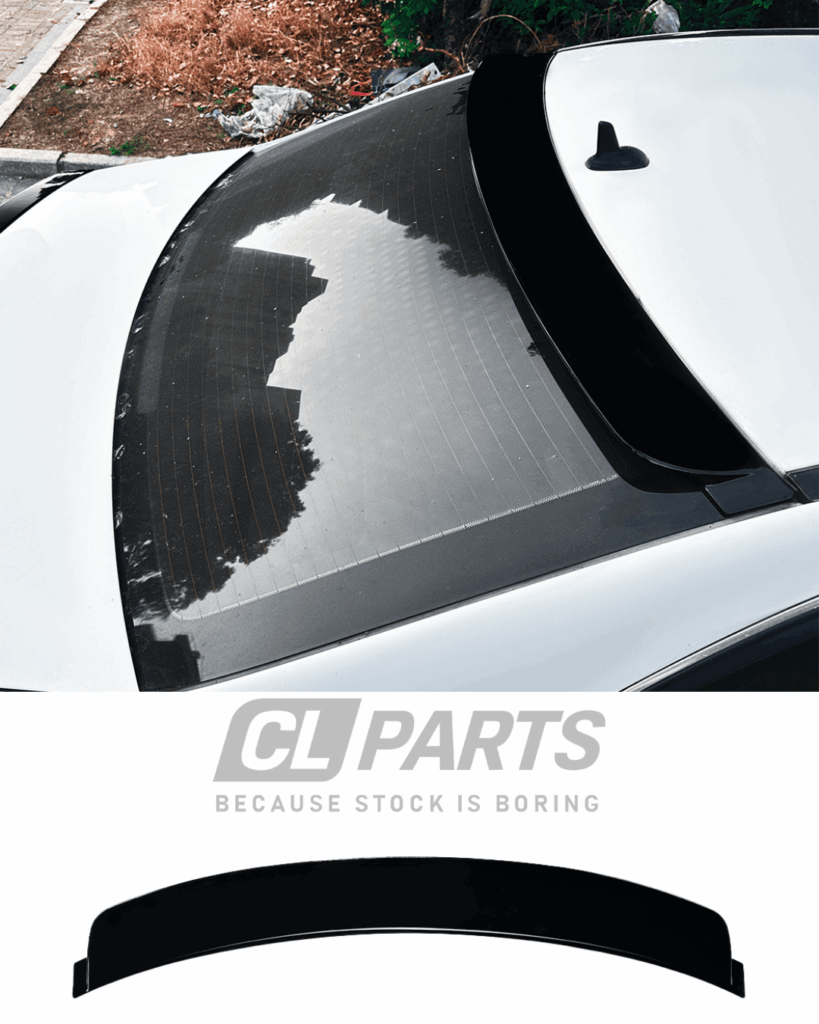 BMW E46 Sedan CSL-look spoileri / lippa takalasin yläreunaan