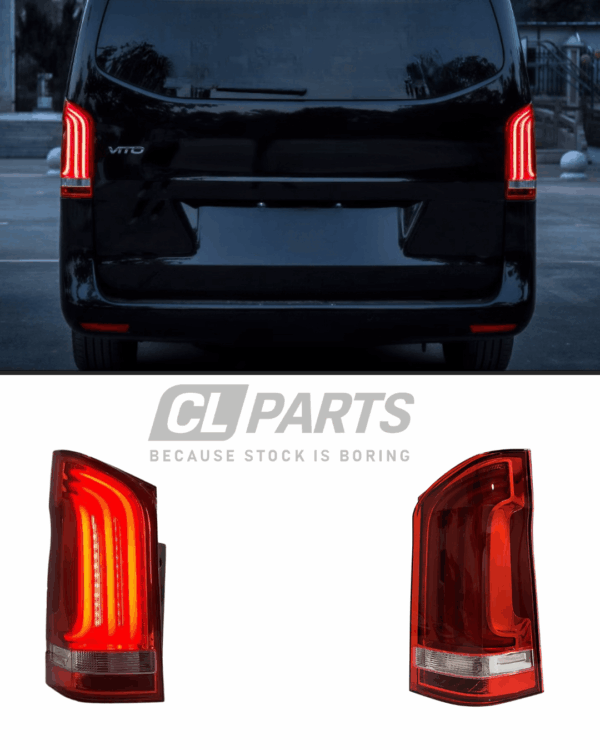 MB Vito / V-sarja W447 Dynamic Led takavalot