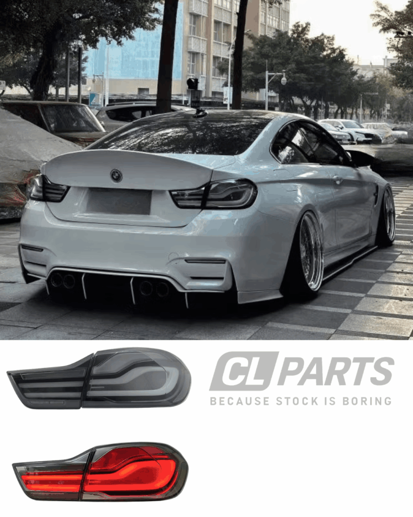BMW 4-sarja F32 / F36 / F33 / F82 / F83 LCI Clear takavalot