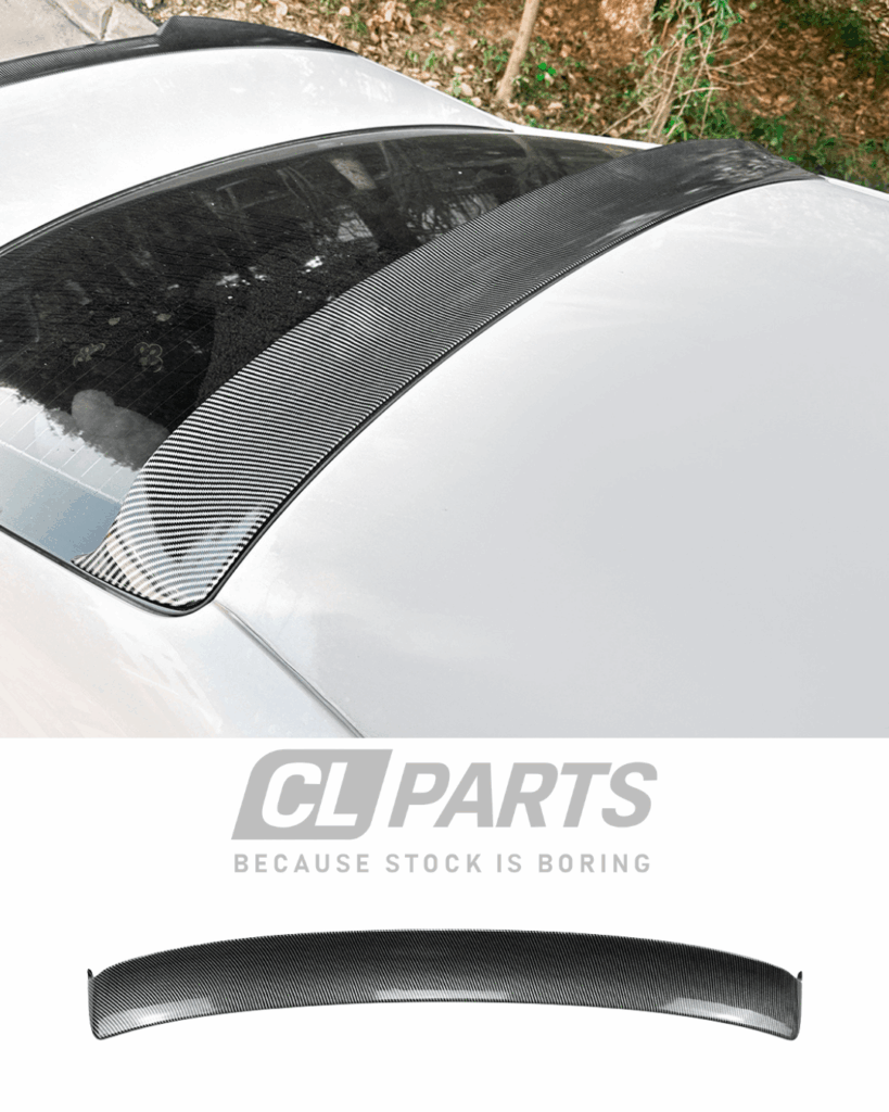 Audi A4 S4 B8 takalasin spoileri carbon look