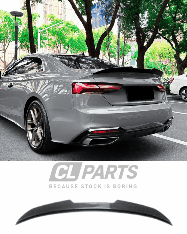 Audi A5 S5 RS5 F5 Coupe carbon look PSM spoileri