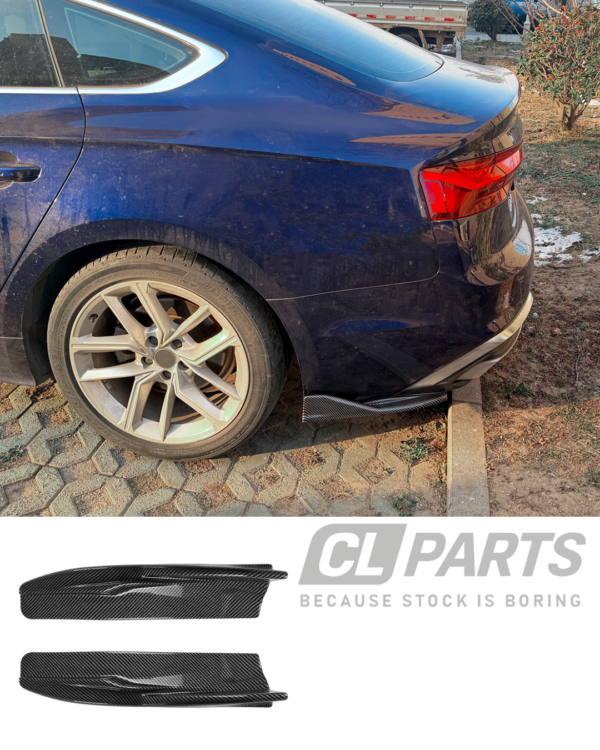 Audi A5 S5 F5 Facelift S-line carbon look takakulma lipat