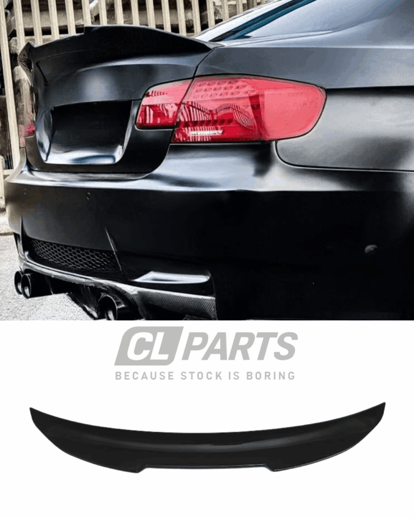 BMW E92 PSM look takaspoileri kiiltävän musta
