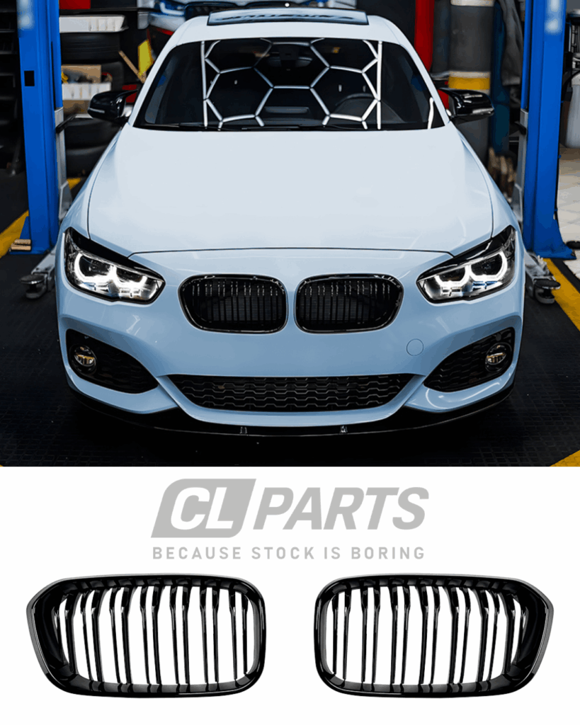 BMW F20 F21 15-19 Kiiltävän mustat munuaiset M-look