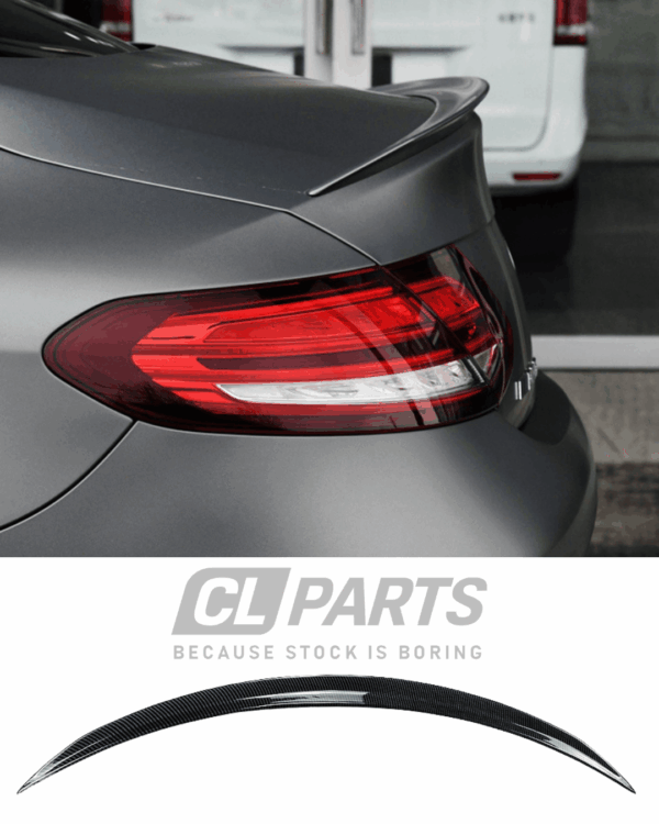 MB W205 Coupe carbon look AMG-takaspoileri