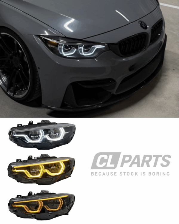 BMW F32/F33/F36 & F80/F82/F83 Lci icon v3. Led-ajovalot