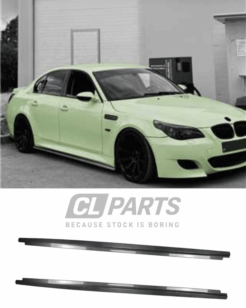BMW E60 E61 M-sport Helman levikkeet/lisäosat carbon look