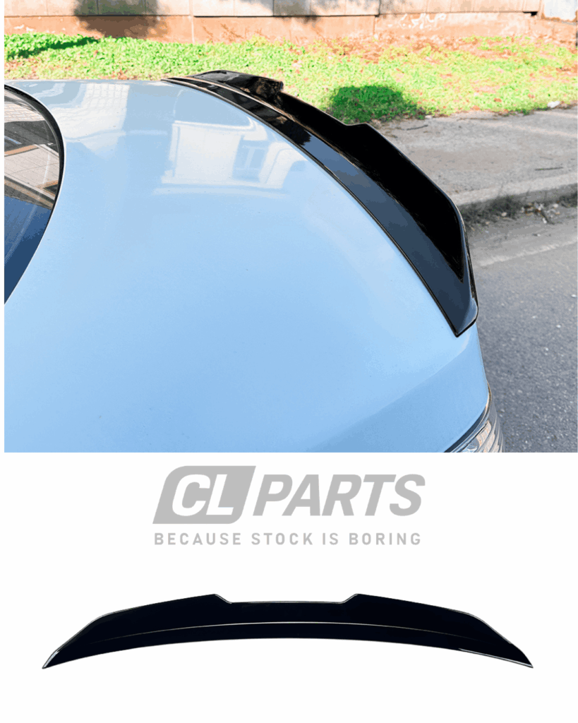 BMW E60 PSM look takaspoileri kiiltävä musta