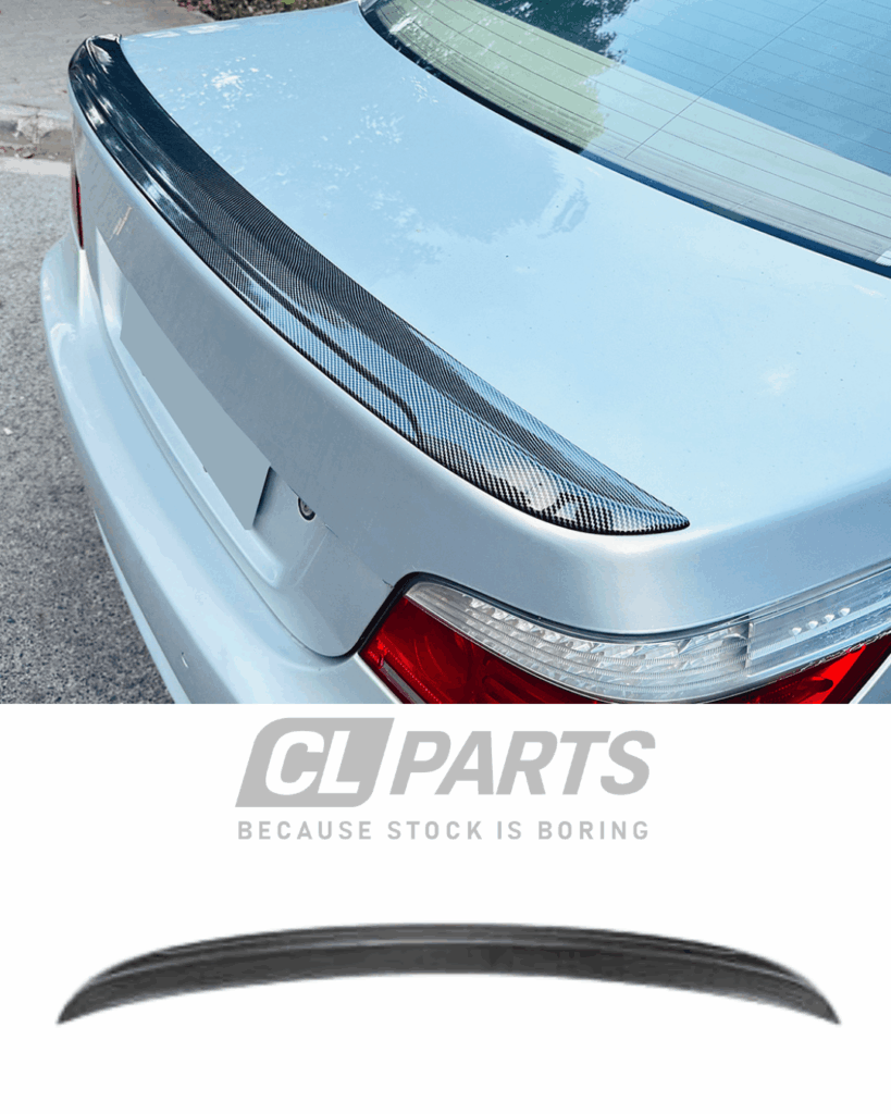 BMW E60 M5-look takaspoileri carbon look
