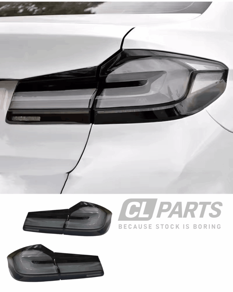 BMW 5-sarja G30 / F90 LCI clear takavalot