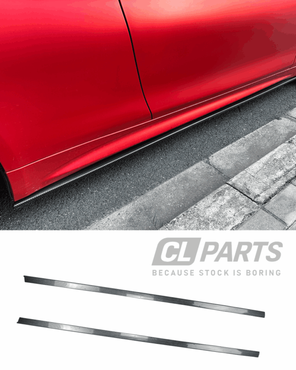 BMW F32 F33 F36 M-sport helmojen levikkeet/lisäosat carbon look