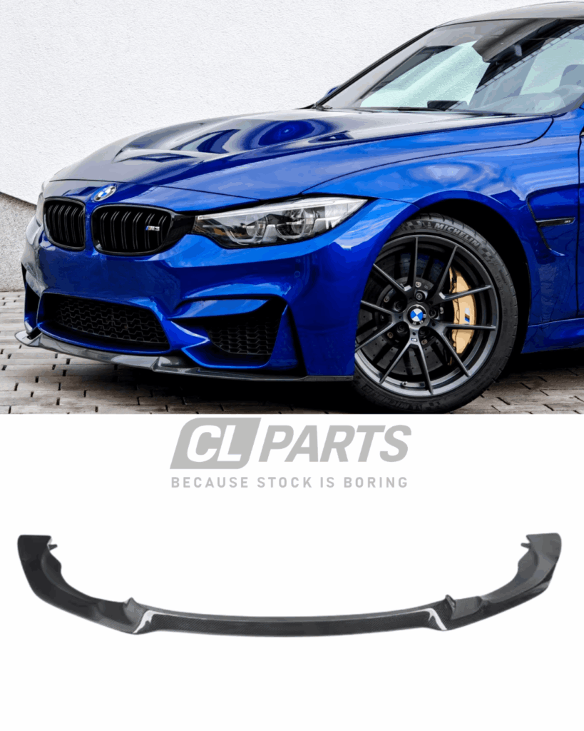 BMW F80 F82 F83 M3 / M4, Etupuskurin CS-style lippa aito hiilikuitu