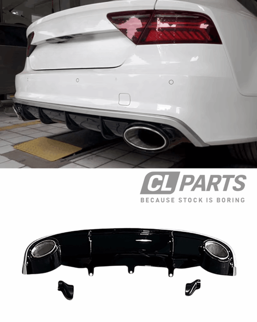 Audi A7 C7 S-line RS7-Look Takadiffuusori