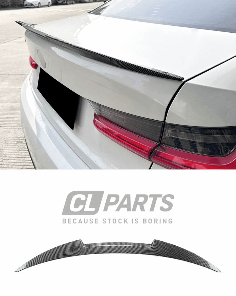 BMW G20 M4 style takaspoileri carbon look