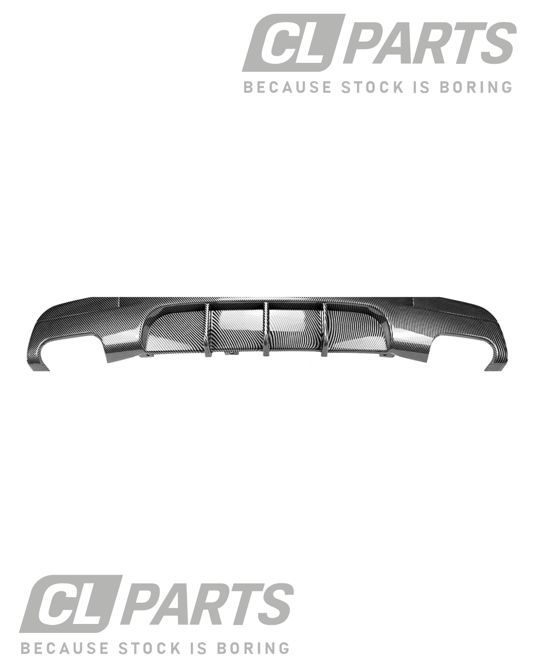 BMW E90 E91 M-perfomance takadiffuusori carbon look