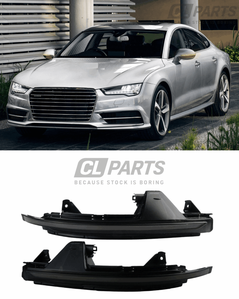 Audi A7 S7 RS7 C7/C7.5 Peilivilkut tumma dynaaminen LED