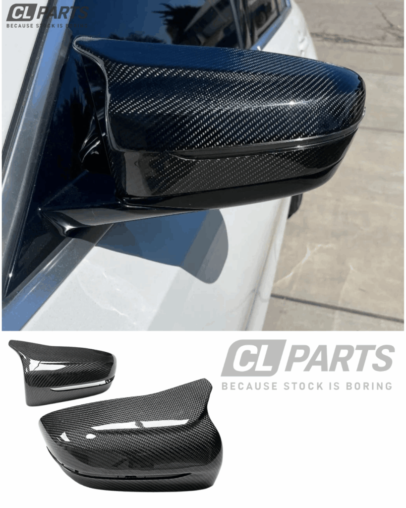 BMW G20 G21, G30 G31, G11 G12, G14 G15 G16 M-look peilinkuoret carbon look