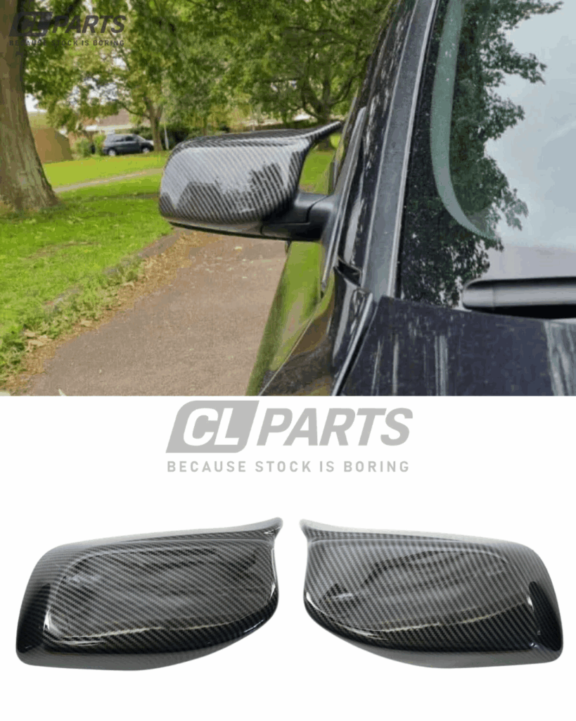 BMW E60 E61 E63 E64 M-look peilinkuoret carbon look