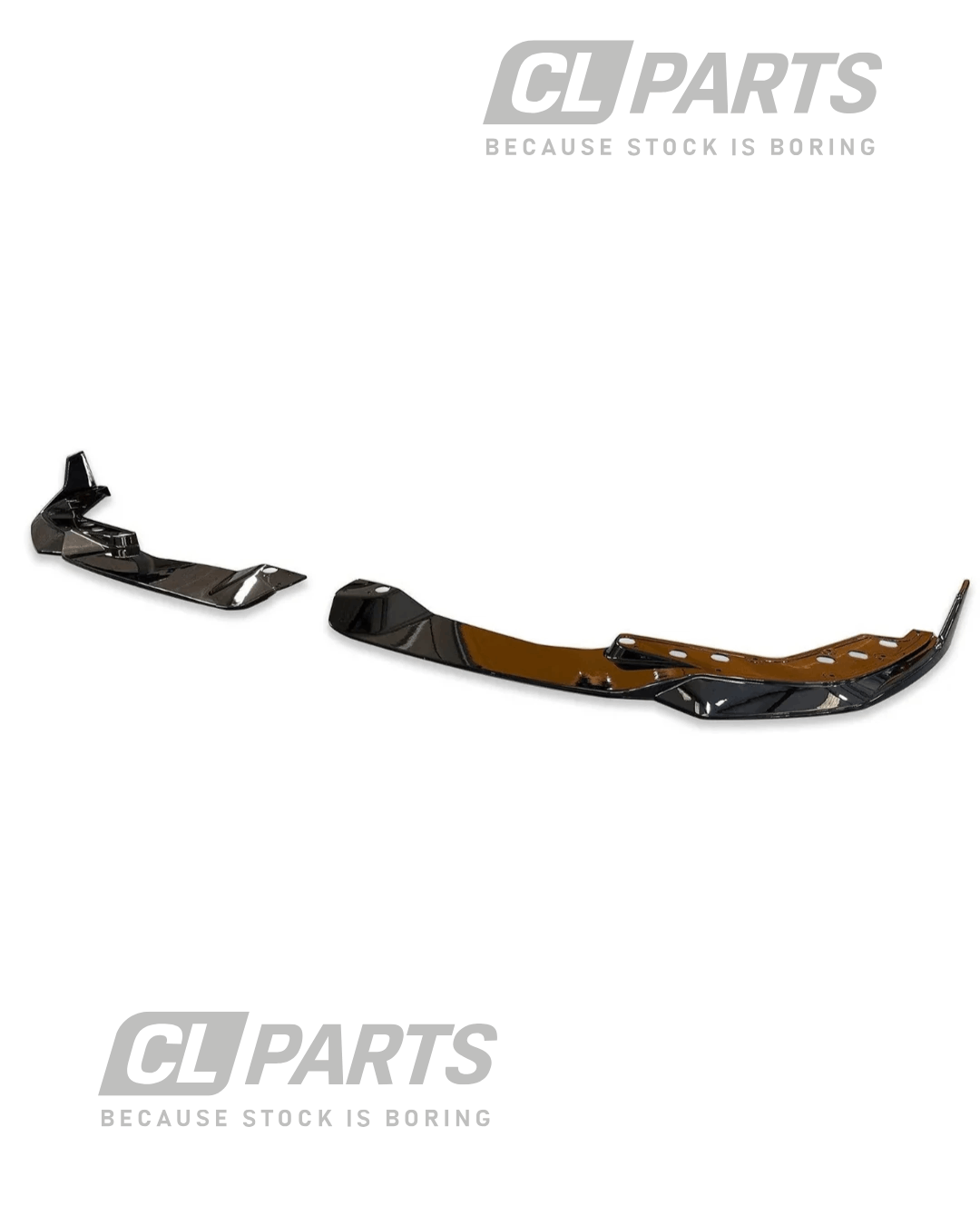 BMW G20 G21 LCI M-performance etulippa kiiltävän musta - Image 2